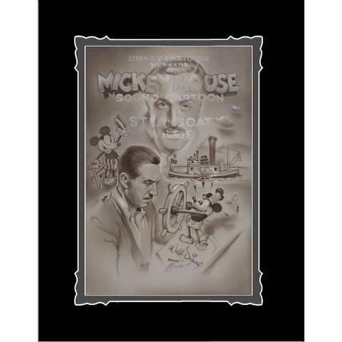 Wishlist - *Art: "Full Steam Ahead'' (14"x18" Matted)