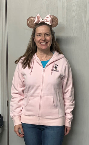 Wishlist - Apparel - Hoodie: Minnie Mouse Disneyland Hoodie Women's Large