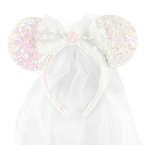Wishlist - Ear Headband: Wedding Bride w/ Veil