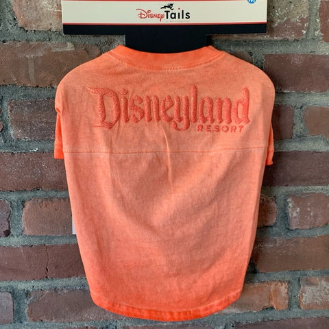 Wishlist - Dog Apparel: Disney Tails DL Ombre Peach Spirit Jersey - Size M