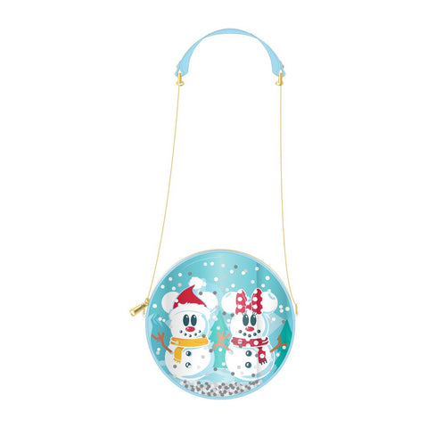 Wishlist - A Merry Christmas in July - Crossbody: Mickey & Minnie Snow Globe Loungefly