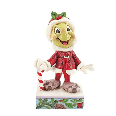 Figurine: Jiminy Cricket As Santa