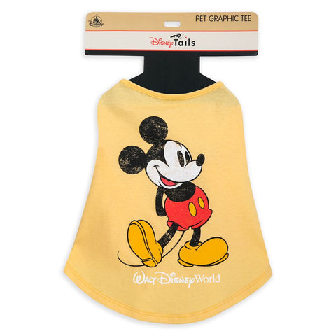 Wishlist - Dog Apparel: Mickey Mouse WDW T-Shirt Size Large