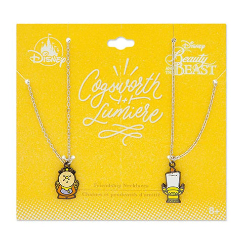 Wishlist - Jewelry (Friendship Necklace Set): Cogsworth & Lumiere