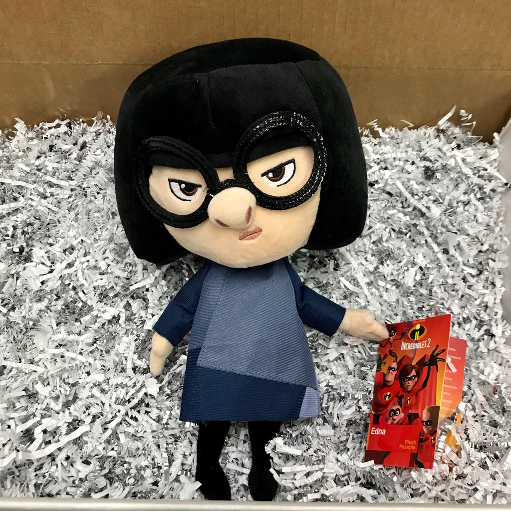 Plush Edna Doll Incredibles Disney The Incredibles Edna Stuffed