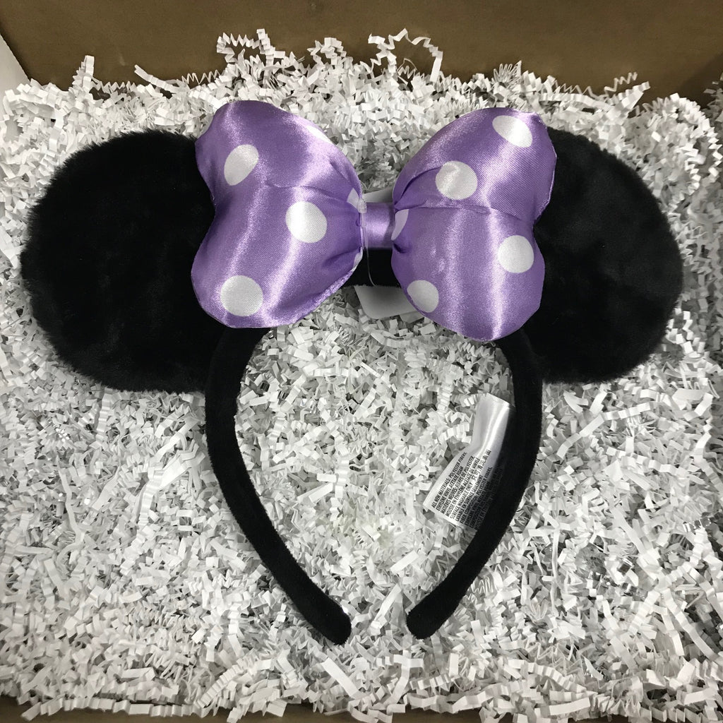 Wishlist - Ear Headband: Minnie Mouse Purple Bow (Youth)