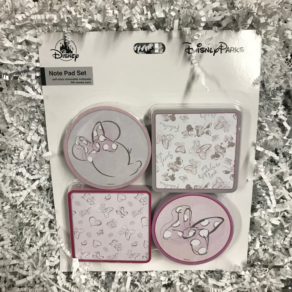 Note Pad Set - Minnie Mouse