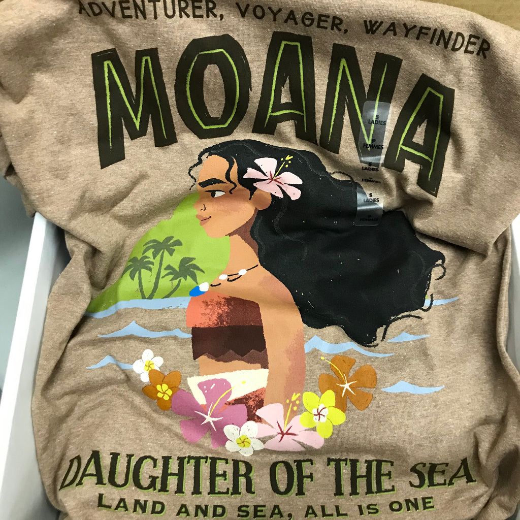 Apparel - T-Shirt (Ladies) - Moana - Select Your Size
