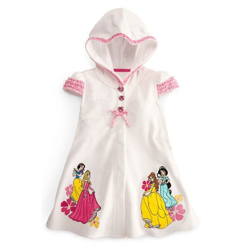 Wishlist - Swim - Cover Up: Multi_Princess (White) - Youth Size 5/6