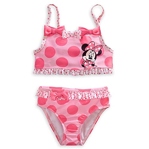 Wishlist - Swim - 2Pc: Minnie Pink Dots & Bows - Youth Size 2