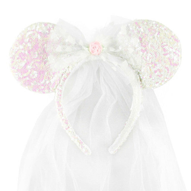 Wishlist - Ear Headband: Wedding Bride w/ Veil