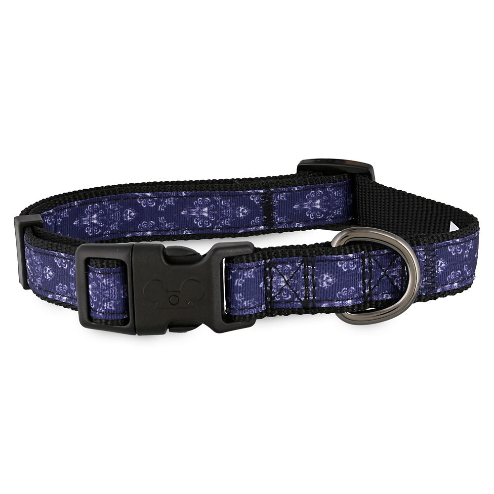 Wishlist - Pet (Dog Collar): Haunted Mansion Wallpaper -1- Size Small (Up To 20 LB)