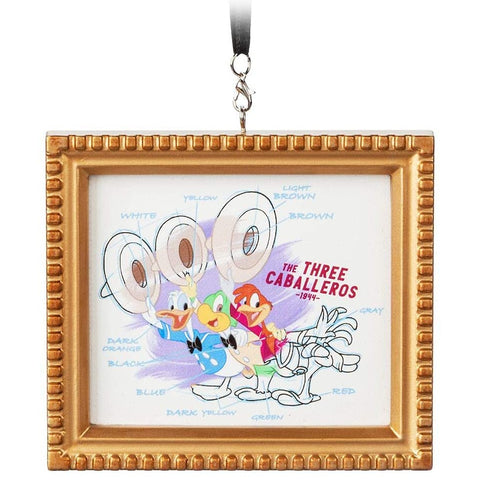Christmas Wishlist (Ornament): Ink & Paint Three Caballeros