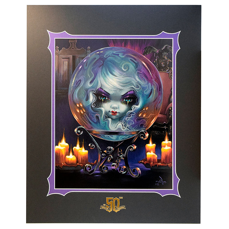 Wishlist - Art: Haunted Mansion 50th Anniversary - Madame Leota By Jasmine Becket-Griffith (16" x 20")*