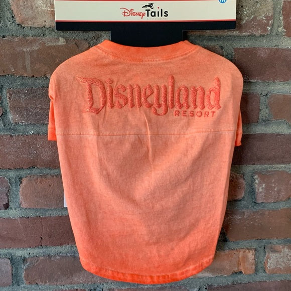 Wishlist - Dog Apparel: Disney Tails DL Ombre Peach Spirit Jersey - Size M