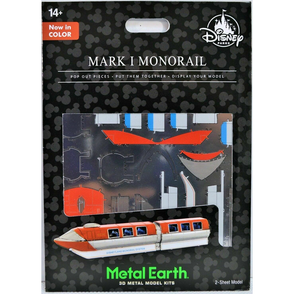 Wishlist - Model Kit: Disneyland Mark I Monorail (3D Metal Earth)