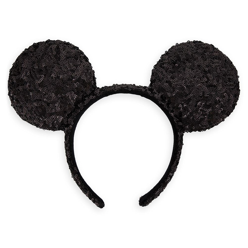 Wishlist - Ear Headband: Mickey Mouse Black Sequin