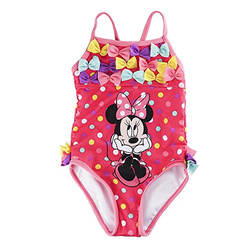 Wishlist - Swim - 1Pc: Minnie Colorful Bows - Youth Size 2
