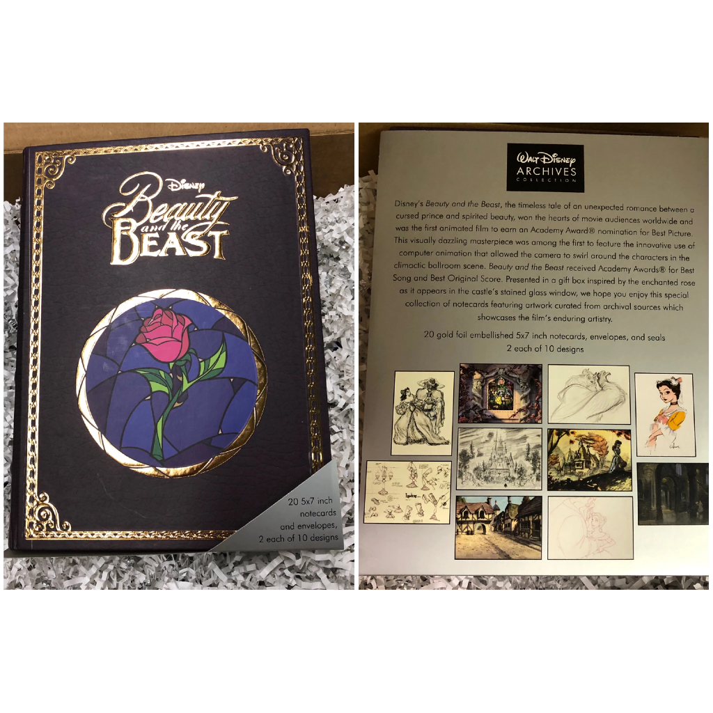 Notecard Set: Beauty and the Beast