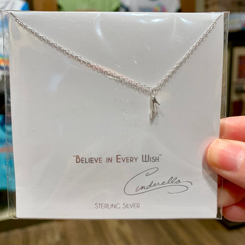 Necklace: Cinderella Shoe (Sterling Silver)