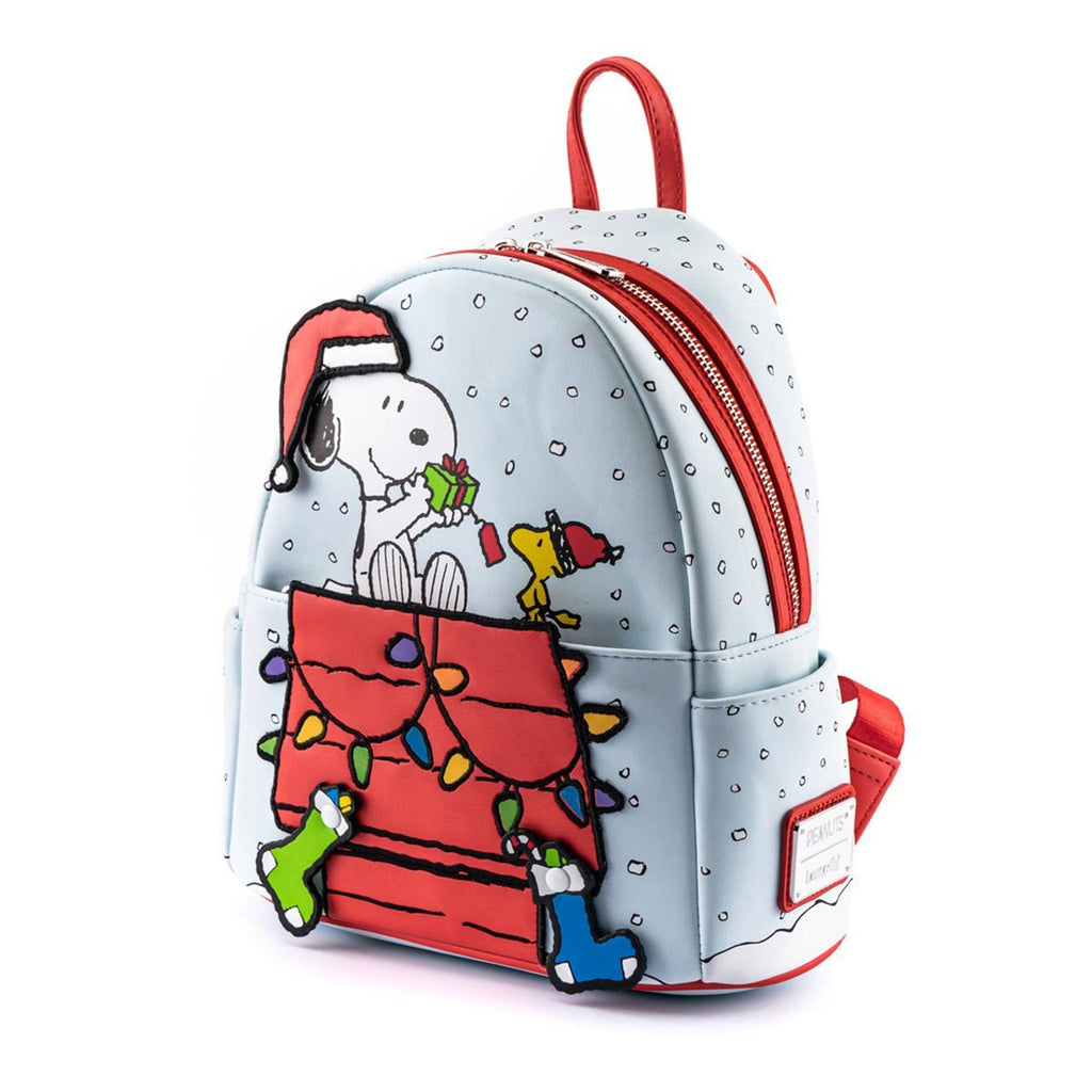 Wishlist - A Merry Christmas in July - Mini Backpack: Snoopy & Woodstock Gift Giving Loungefly