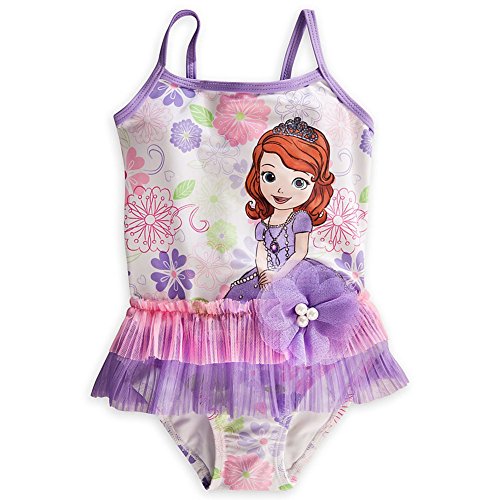 Wishlist - Swim - 1Pc: Sofia The First (Deluxe White) - Youth Size 2