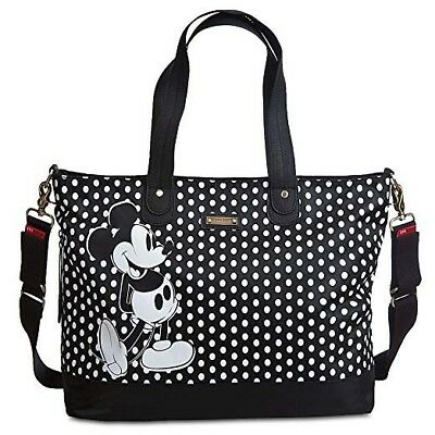 Diaper Bag: Mickey By Storksak (Black & White)